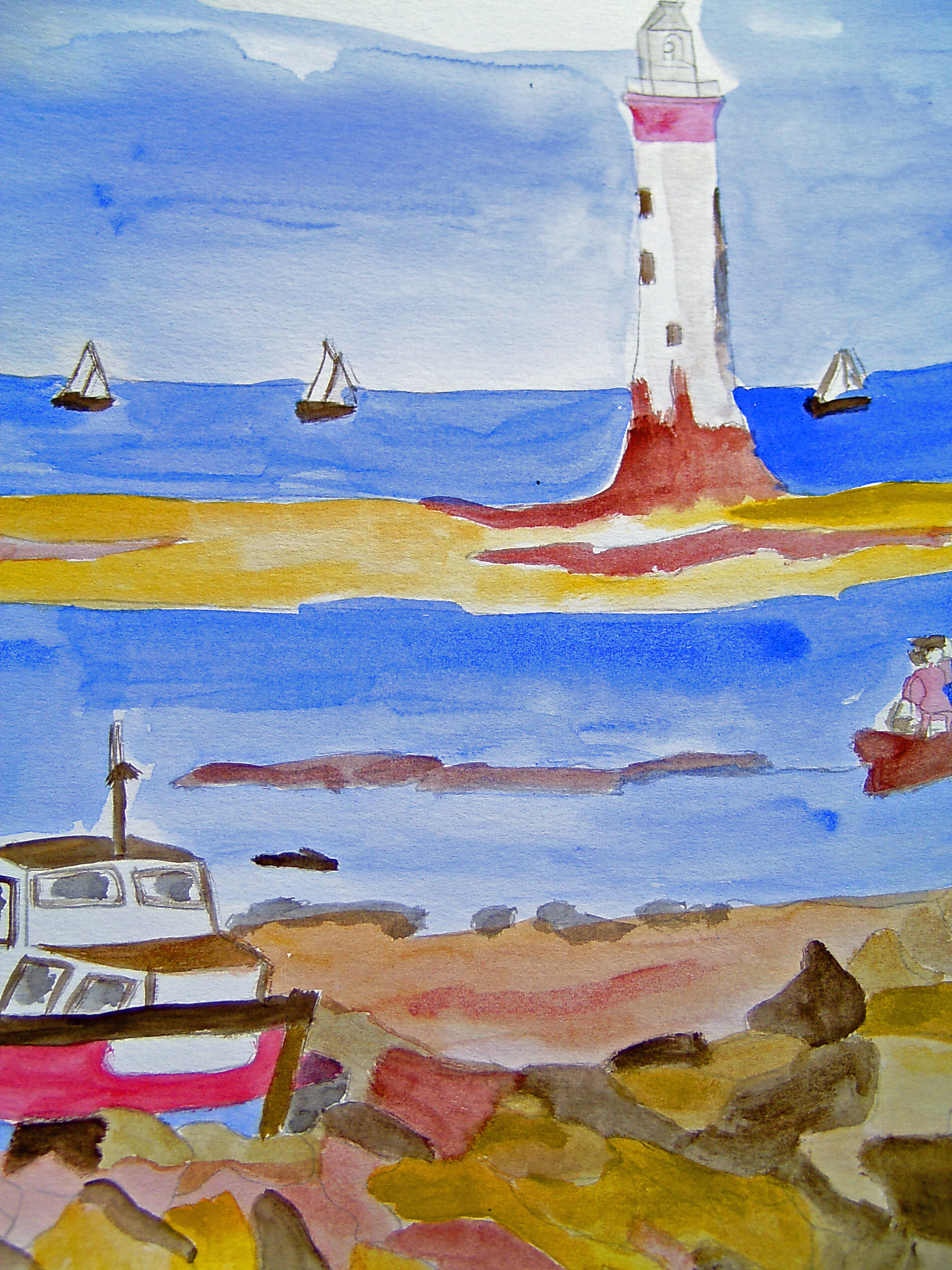 Aquarelle ILE DE SEIN [29.90 - 2.99]