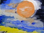 ACRYLIQUE ABSTRAIT sur bois - 20x16 [35.90 - 4.50]