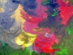 ACRYLIQUE ABSTRAIT sur bois - 20x16 [35.90 - 4.50]